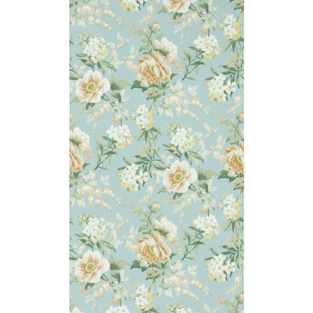 Olivia Wallpaper 217039 by Sanderson in Sky Mist Tan